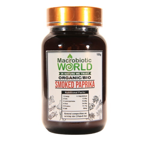 Organic-Bio Smoked Paprika 100g