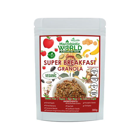 Organic-Bio Crispy Super Breakfast Granola